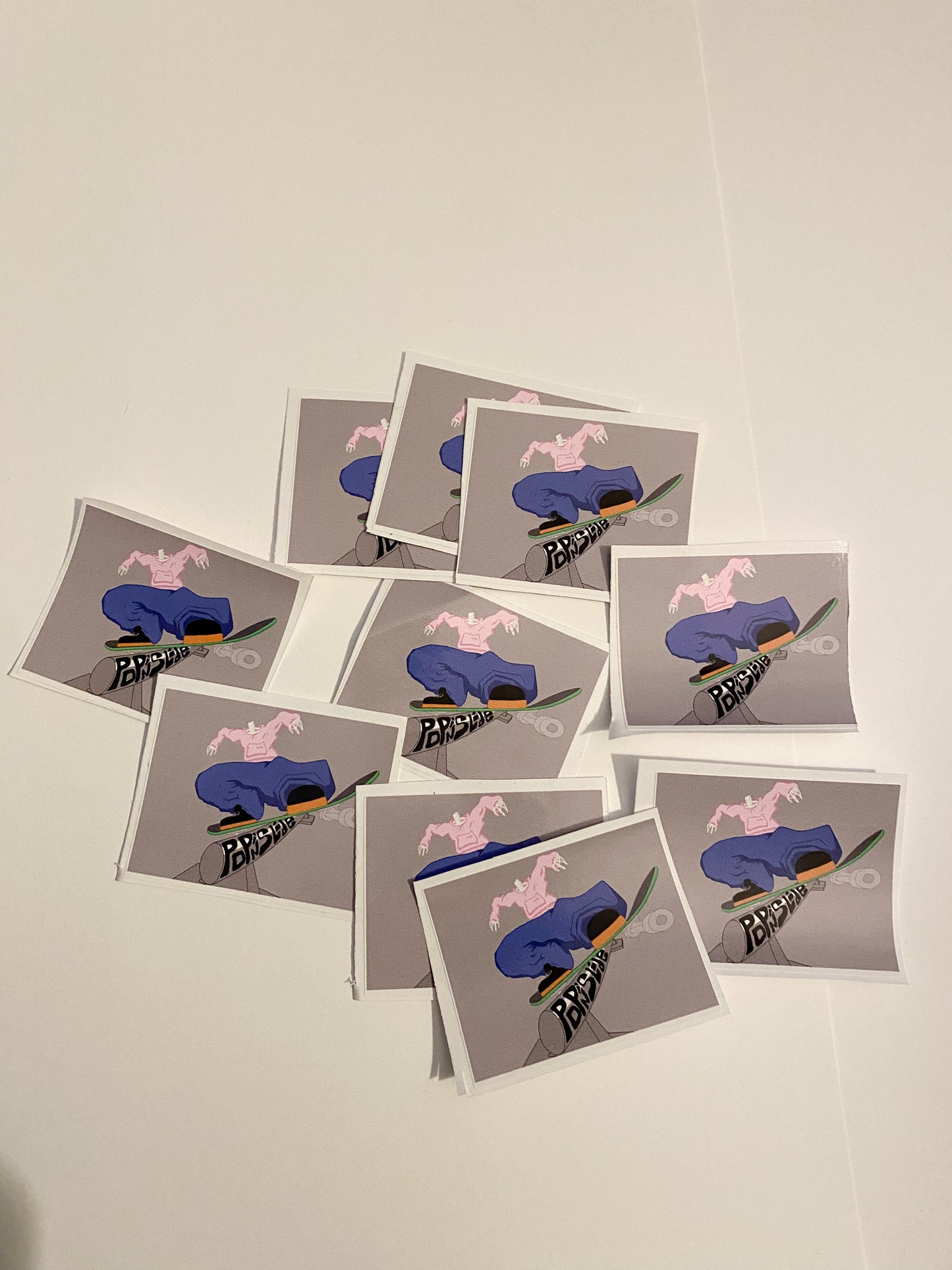 Pop N Slide Sticker pack